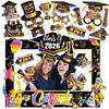 Decoração Festa de Formatura 2026: Adereços Engraçados para Fotos e Porta-Retrato de Mão para Cerimônia de Formatura