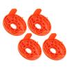 Robust Construction 4 Pack Spools Cover Specifically Made for the Efficient Operation of the For 0532820 Lawnmower