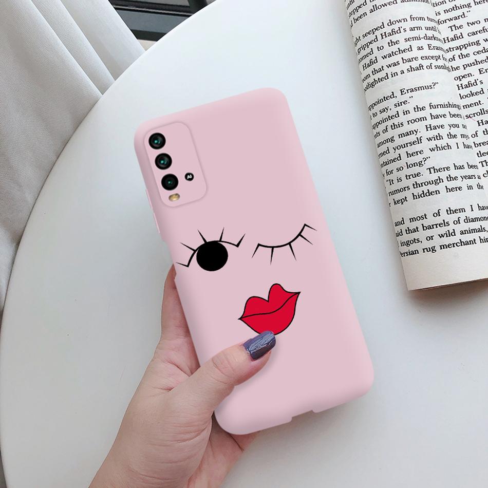 Love Heart Case For Xiaomi Redmi 9T Redmi9T 9 T T9 Cover 2021 Cactus Avocado Soft Silicone Phone Case Coque Fundas Bumper 6.53"