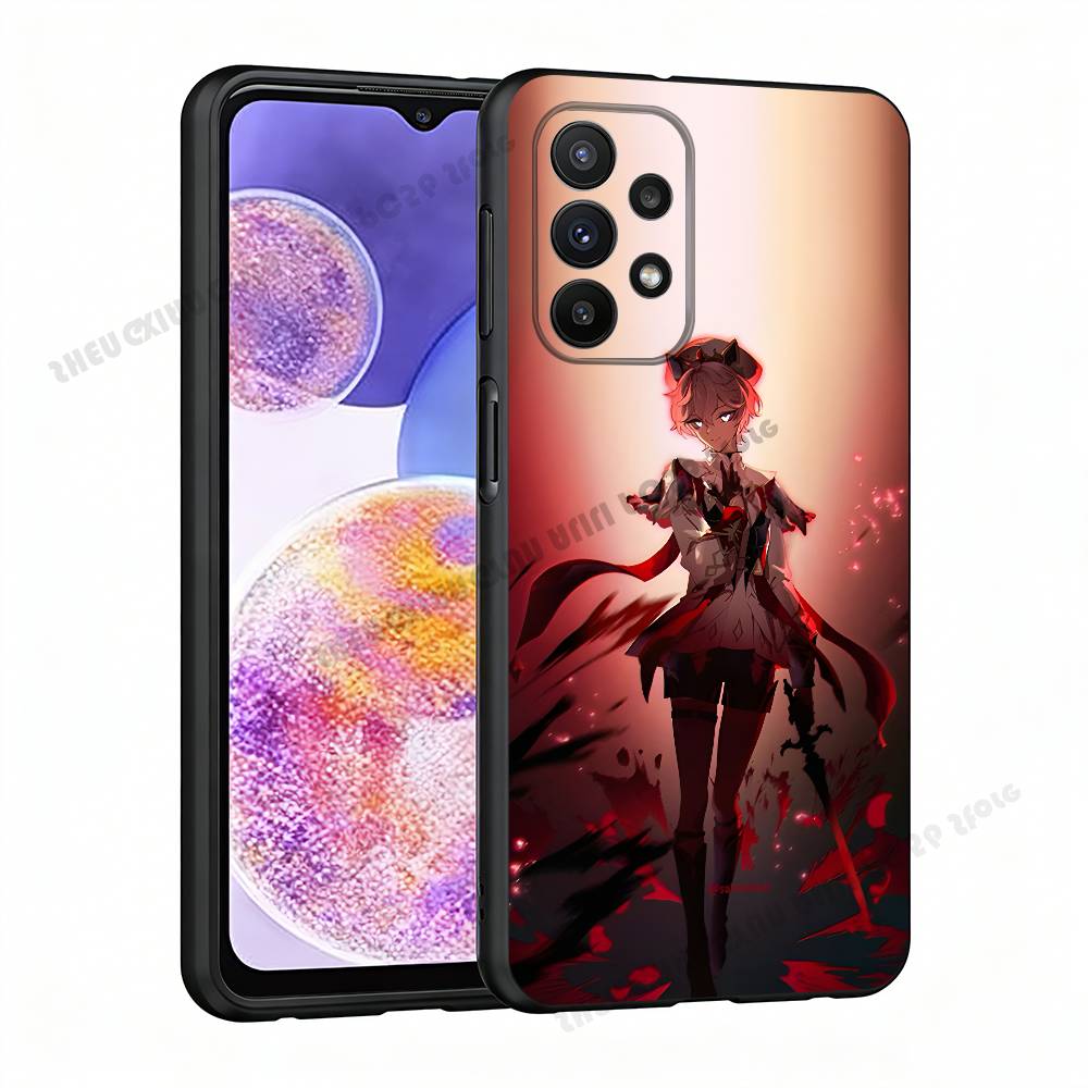 

Dahlia G-Genshin Impact Pretty Girl Silicone Protect Case For Samsung A21 31 51 53 20 22 30 32 42 50 70 Cover Samsung A7