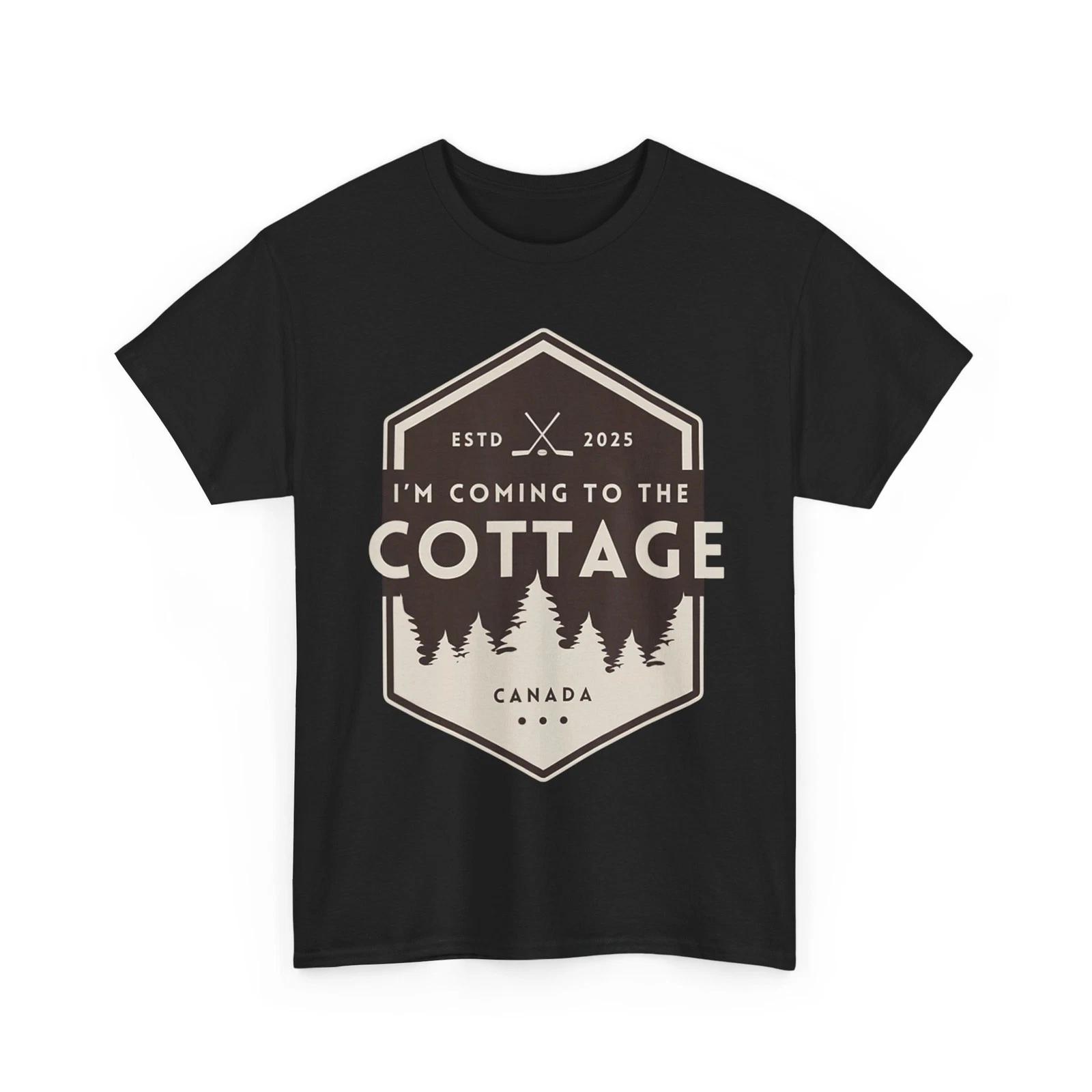 I m Coming to The Cottage Retro Vintage T-Shirt M
