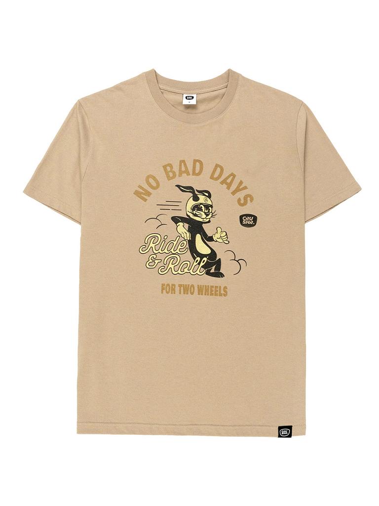 Keuleosyeo No Bad Days T-Shirts - Sand