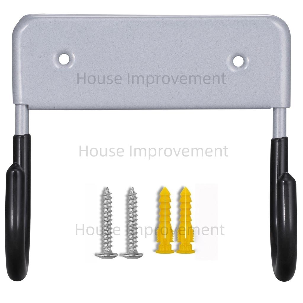 Iron Board Hanger Holder Ironing Board Hook Wall Mount Rack for Laundry Rooms Space-Saving Storage Rack Hanging Shelf Hanger