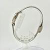 Used [New Battery] ORIENT Ladies Watch 1P Diamond Shell Silver UBLV-01