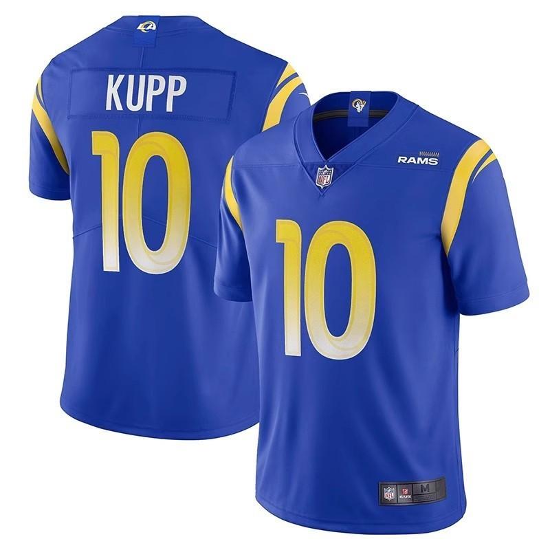 NFL Los Angeles Rams 10 Kupp Football Jersey Mens Sports Game Shirt