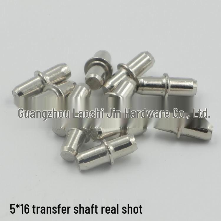 5*16 Transition Shaft Shelf Support Iron Plate Nail Partition Pin for Cabinet Doors