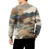 Men's Round Neck Fleece-Lined Thick Warm Sweatshirt