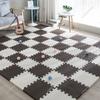 12Pcs Interlocking EVA Foam Floor Mats 30*30CM Puzzle Flooring Tiles Non-Slip Cushioned Mat Yoga Fitness Mat for Home Gym Use