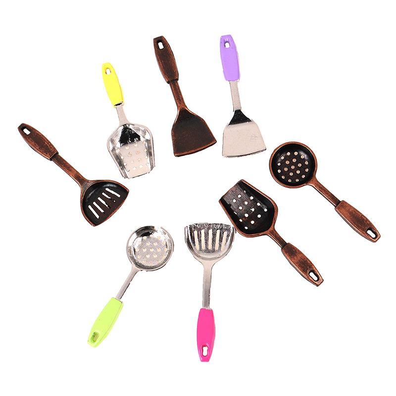 Dollhouse Miniature Accessories Mini Shovel Soup Spoon Kitchen Cooking Tool