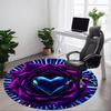 1pc Rose Heart Carpet for Office, Non-slip, Soft and Durable Office Rug, Perfect for Office Yy260128093