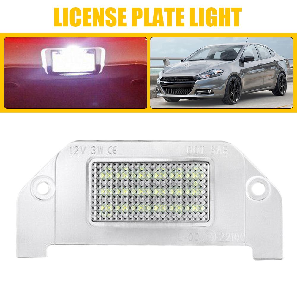

1Pcs Car LED License Number Plate Light Bulb CANBUS for Dodge Charger Challenger Magnum Avenger Dart 2010 2011 2012 2013 2014 белый