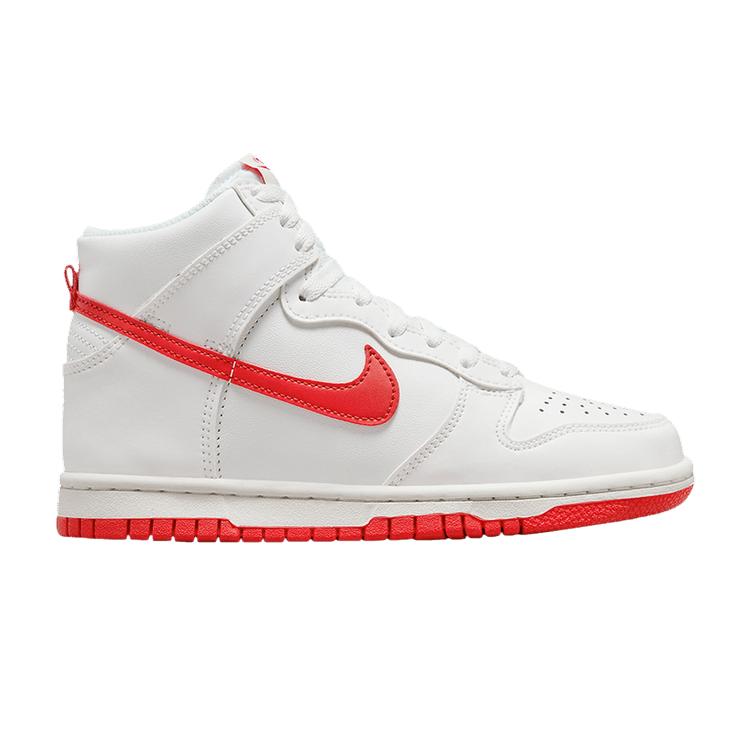 

Nike Dunk High GS White Track Red Kids Sneakers Summit-White DB2179-112