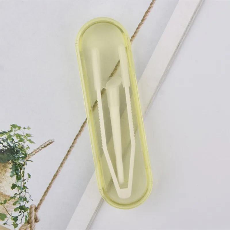 Contact Lens Inserter Eyewear Accessories Contact Lens Remover Contact Lenses Tweezers Multicolor For Practical Tool жёлтый