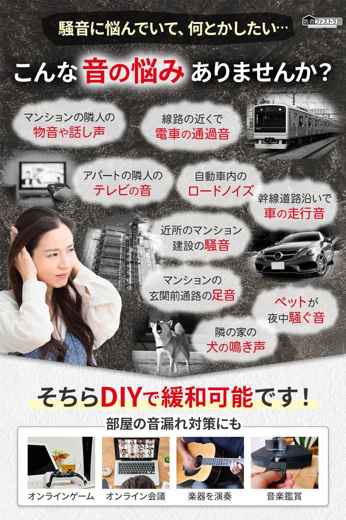 Versión PRO Insonorización Rápido el bloqueo de sonido Hecho en Japón Lámina Insonorizante Lámina Insonorizante Alfombrilla Insonorizante Insonorización Insonorización