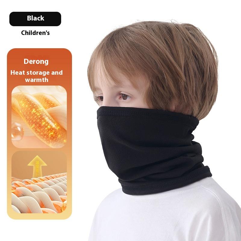 

1 шт. Зимняя маска для лица Флис Теплая Ветрозащитная Велосипедная шапка Мотоциклетная Беговая Грелка для шеи Спортивный тренировочный шарф Балаклава Шапка 2 чёрный