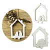 Birds Hanging Ornament Molds Birds House Hanging Silicone Mould Baking Molds Home Decorations Craft Supplies