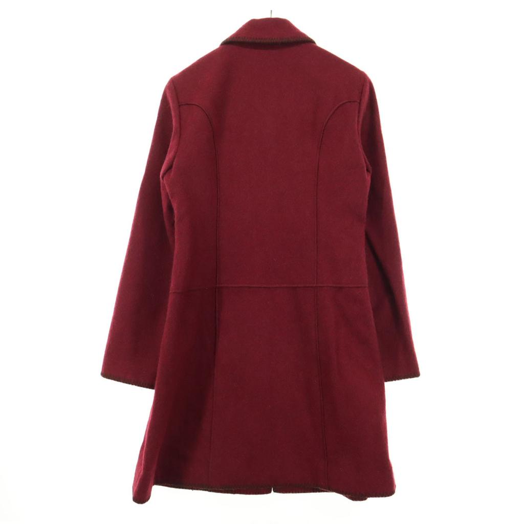 Jocomomola Langarm Chester Mantel 40 Rot Damen Gebraucht