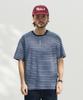 WMC Striped Round Short Sleeve_Navy