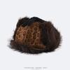 Unisex Winter Warm Fleece-lined Aviator Hat With Ear Protection Short Brim Cap Cycling Outdoor Use