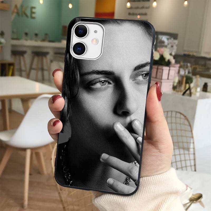 Yinuoda Kristen Stewart Phone Case for iPhone 11 12 13 mini pro XS MAX 8 7 6 6S Plus X 5S SE 2020 XR cover