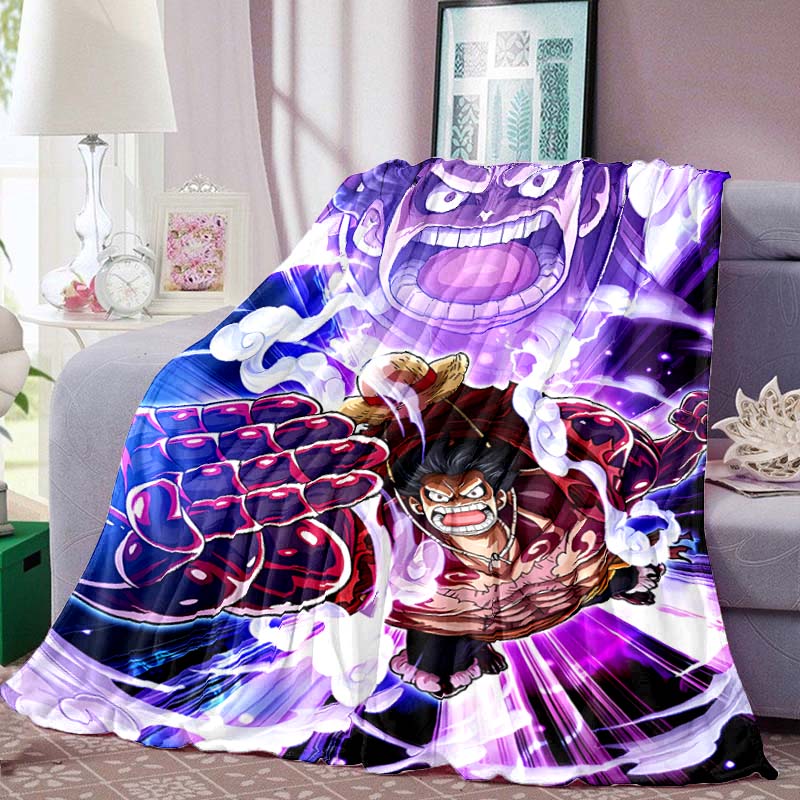 

The Straw Hat Big Ship ONE PIECE blanket is perfect for naps, sofas, living rooms, offices, bedrooms, and other similar spaces. 75x90cm