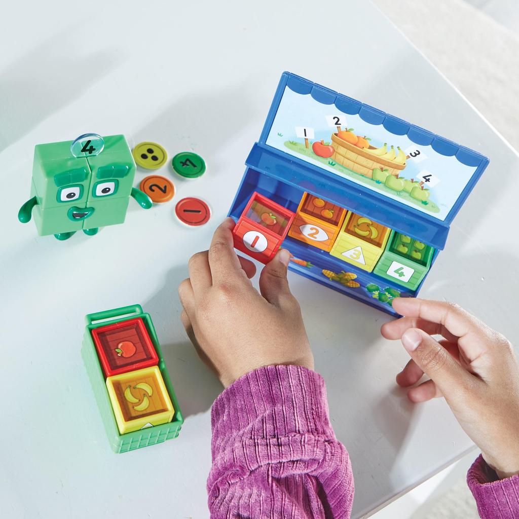 Numberblocks Numberblocks Mini Market for Learning Math Educational Authentic Numbers, Toys, Toy, 96936,