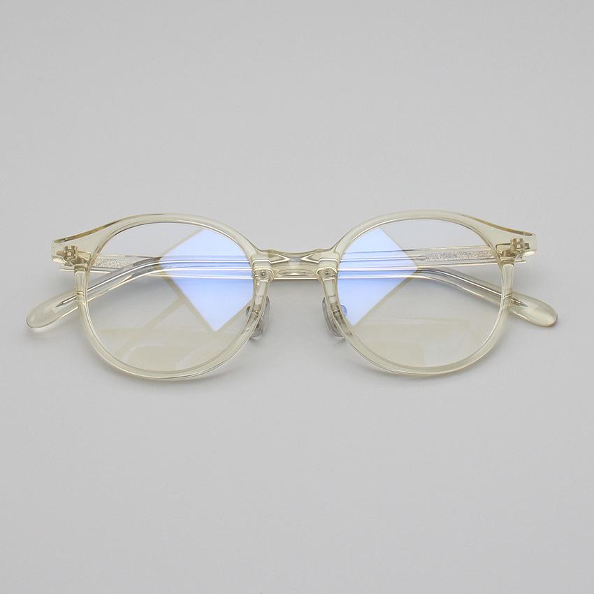 Baishan Glasses Boston Glasses Frame Retro Plate Glasses Frame