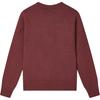 FILA F1911 Woven Sweater Fashion Comfortable Round Neck Long Sleeve Sweatshirt Men sweatshirt Wine-Red F51M449401F-WI