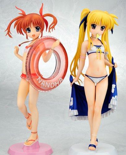 Magical Girl Lyrical Nanoha The MOVIE 1st Fate Testarossa Swimsuit Ver. (1/4 Scale Pre-painted PVC Figure)