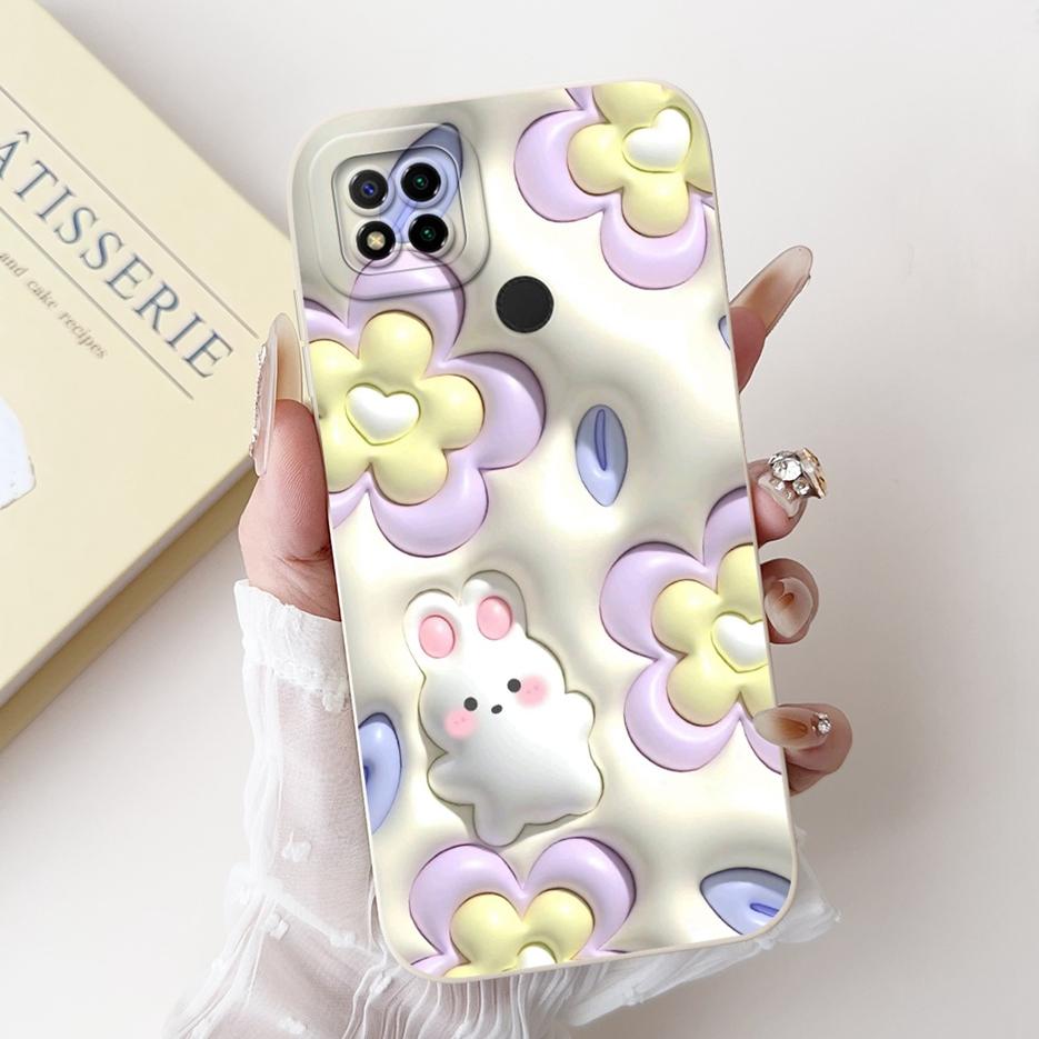 Für Xiaomi Redmi 9C Hülle Niedliche Panda Cartoon Abdeckung Stoßfest Weiche TPU Handyhülle Für Xiaomi Redmi 9C NFC Redmi9C Rückabdeckung Taschen