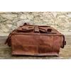 Bag Leather Genuine Satchel Messenger Laptop Vintage Rucksack Men's New Backpack