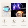 UV Toothbrush Sanitizer 2 Slots USB Rechargeable No Drilling Portable Home Travel Bathroom Wall Mounted Electric Toothbrush Holder Cleaner