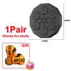 Smart Music Boxing Machine Wall Target LED Lighted Sandbag Relaxing Reaction Training Target for Boxing Athletic Activities  Practical Use