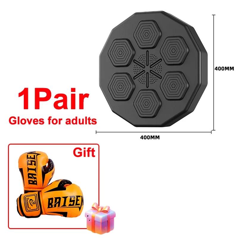 Smart Music Boxing Machine Wall Target LED Lighted Sandbag Relaxing Reaction Training Target for Boxing Athletic Activities  Practical Use