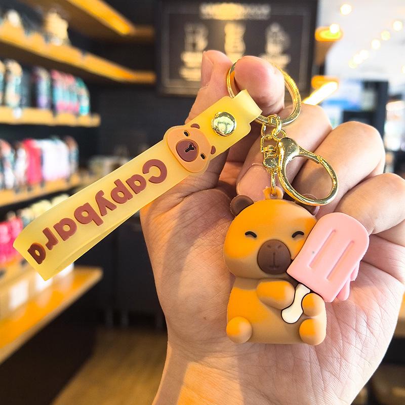 

Summer Capibara Keychain Cute Dolls Claw Machine for International Children s Day and Loong Boat Festival Toys Anime Cartoon