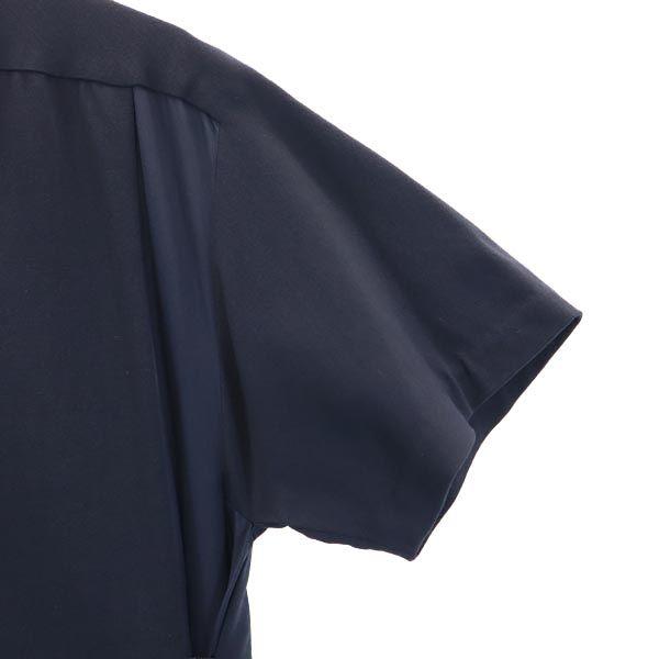3.1 Phillip Lim Short Sleeve One Piece Dark Blue Women Used