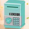 Automatischer Mini-Safe Münzen Bargeld Sparen Spardose Passwort Zähler Code Schlüsselschloss Münzbank Geldautomat Kind