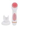 Facial Cleansing Brush Rechargeable IPX5 Water Proof Face Scrubber with 3 Heads for Deep Pore Cleaning Gentle