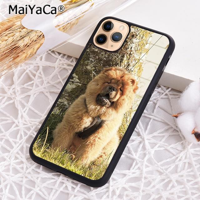 

CHOW CHOW собака Арт Принт Чехол для Телефона Для iPhone 17 Air 16 15 14 plus 12 13 pro max Защитный Чехол coque iPhone 15