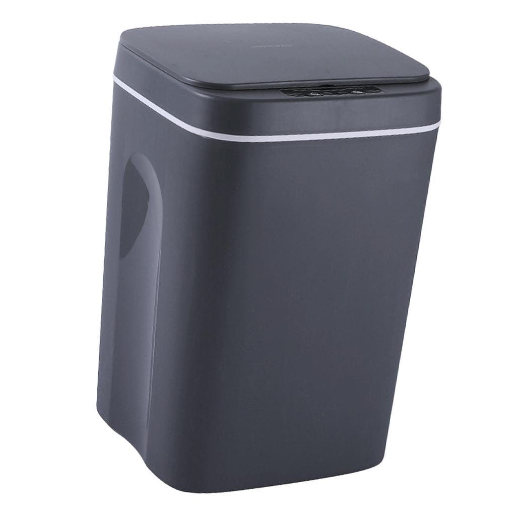 Automatyczny kosz na śmieci 16L Wodoodporny Bezdotykowy Czujnik Ruchu na Podczerwień Inteligentny Kosz na Śmieci z Pokrywą do Łazienki Kuchni