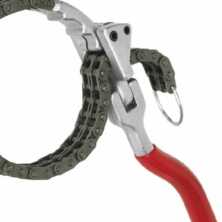 Antislip Chain Filter Wrench Professional Ensuring Stable Handling During Filter Maintenance in Workshop Environment
