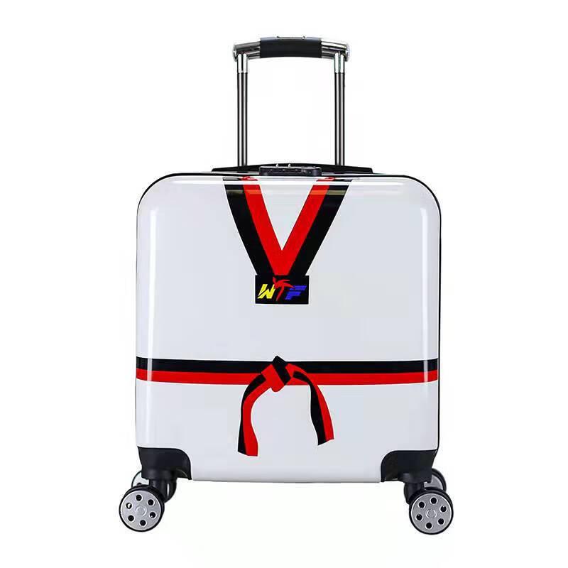Children s Taekwondo Cartoon Rolling Luggage
