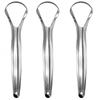 1Pc Stainless Steel Tongue Scraper Cleaner for Fresh Breath Oral Hygiene Coated Tongue Cleaning Tool