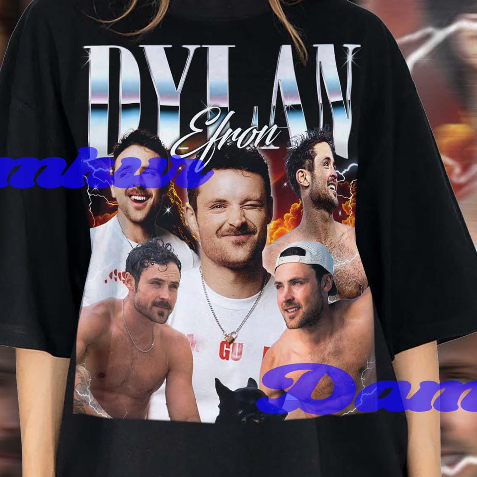 Dylan Efron Shirt, Dylan Efron Fan Tshirt, Dylan Efron Retro T-shirt, Dylan Efron, Reality Show Star, Christmas Present Ideas or Gift S