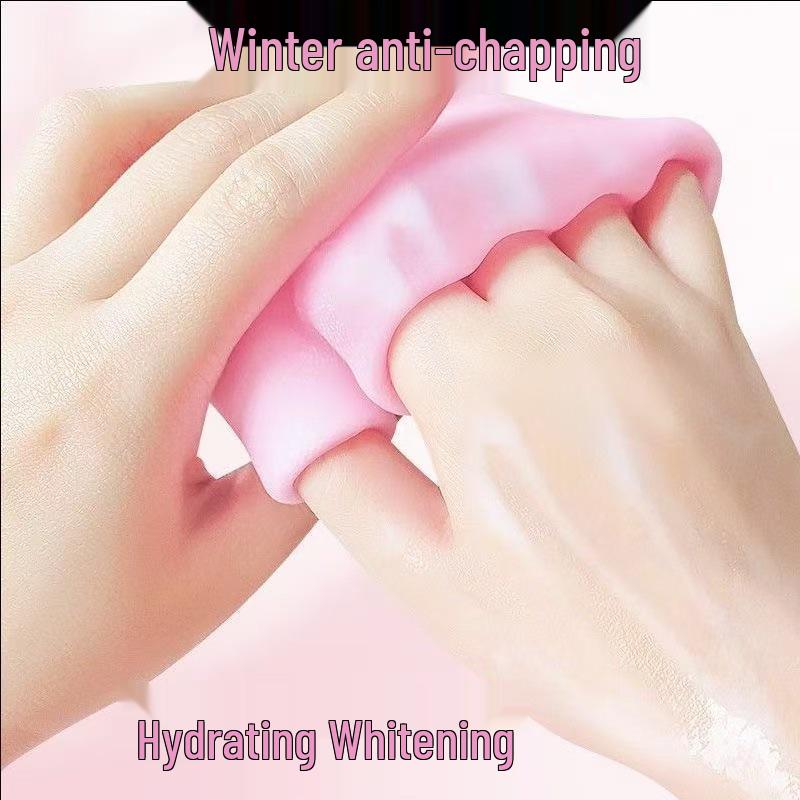 Silikon Feuchtigkeits-Handmaske: Anti-Falten- und Peeling-Pflege für weiche, rissfreie Hände.