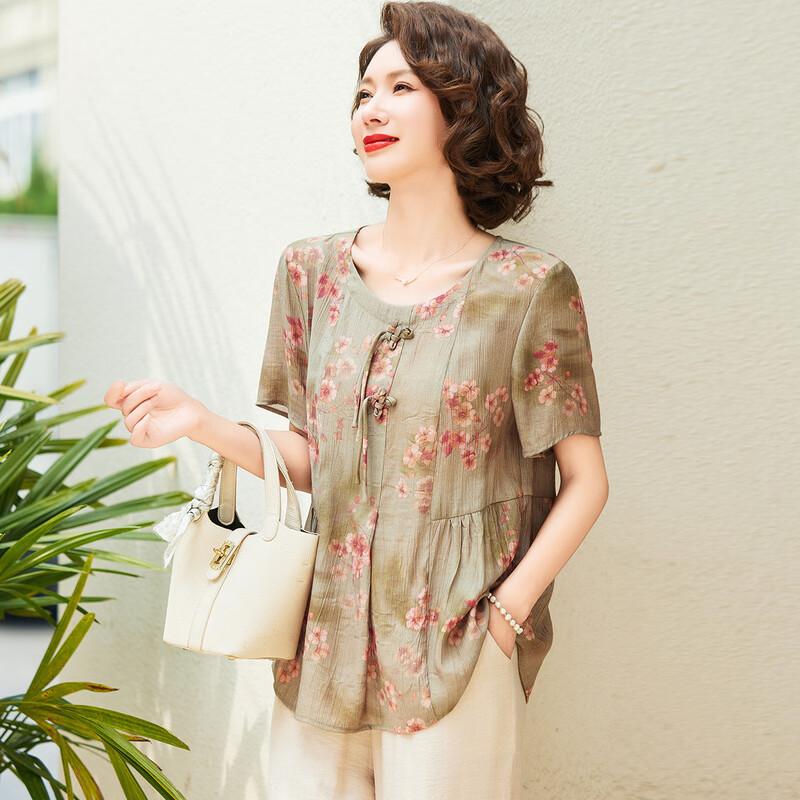 

Jianhu Women s Summer Thin Short Sleeve T-shirt 4XL