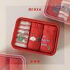 Premium Zodiac Pure Cotton Boxer Briefs for Kids: Unisex Red New Year Underwear in Gift Box