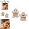 Chic Alloy Pearl Ghost Earrings For Women Great For Special Occasions