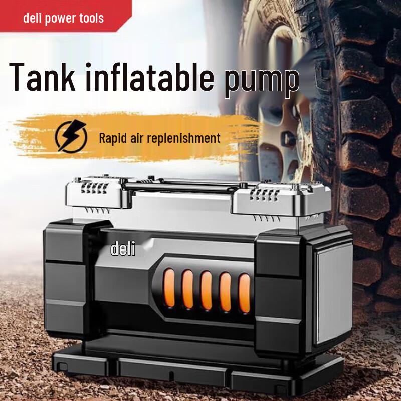 Deli Portable Digital Car Tire Inflator