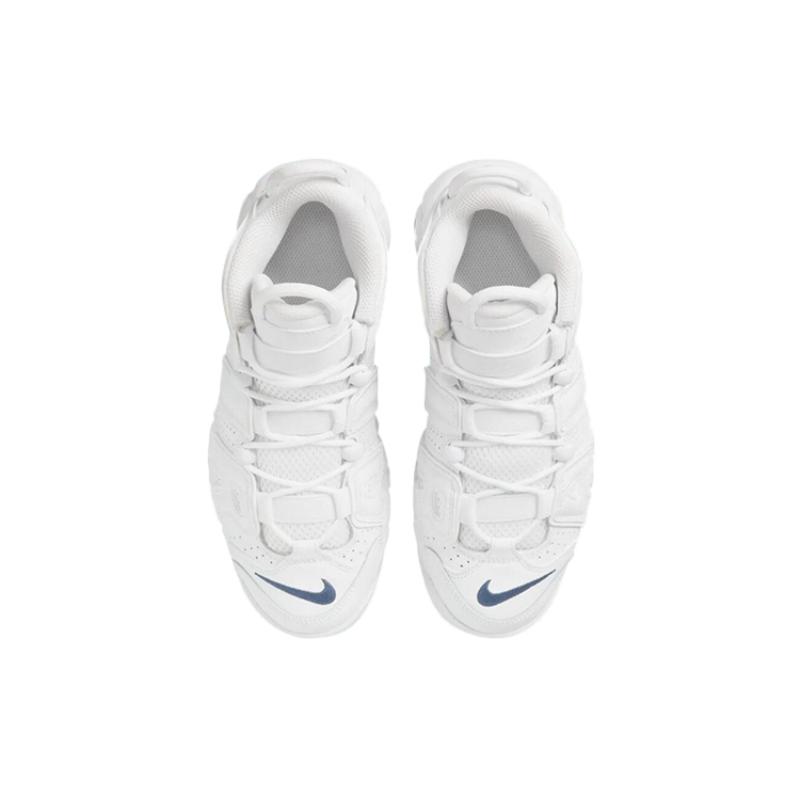 Nike Air More Uptempo White Midnight Navy GS Sneakers DH9719-100